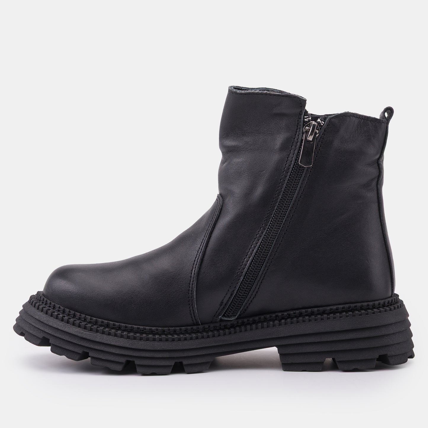 BenoX BlackBuckle gyerek Bokacsizma