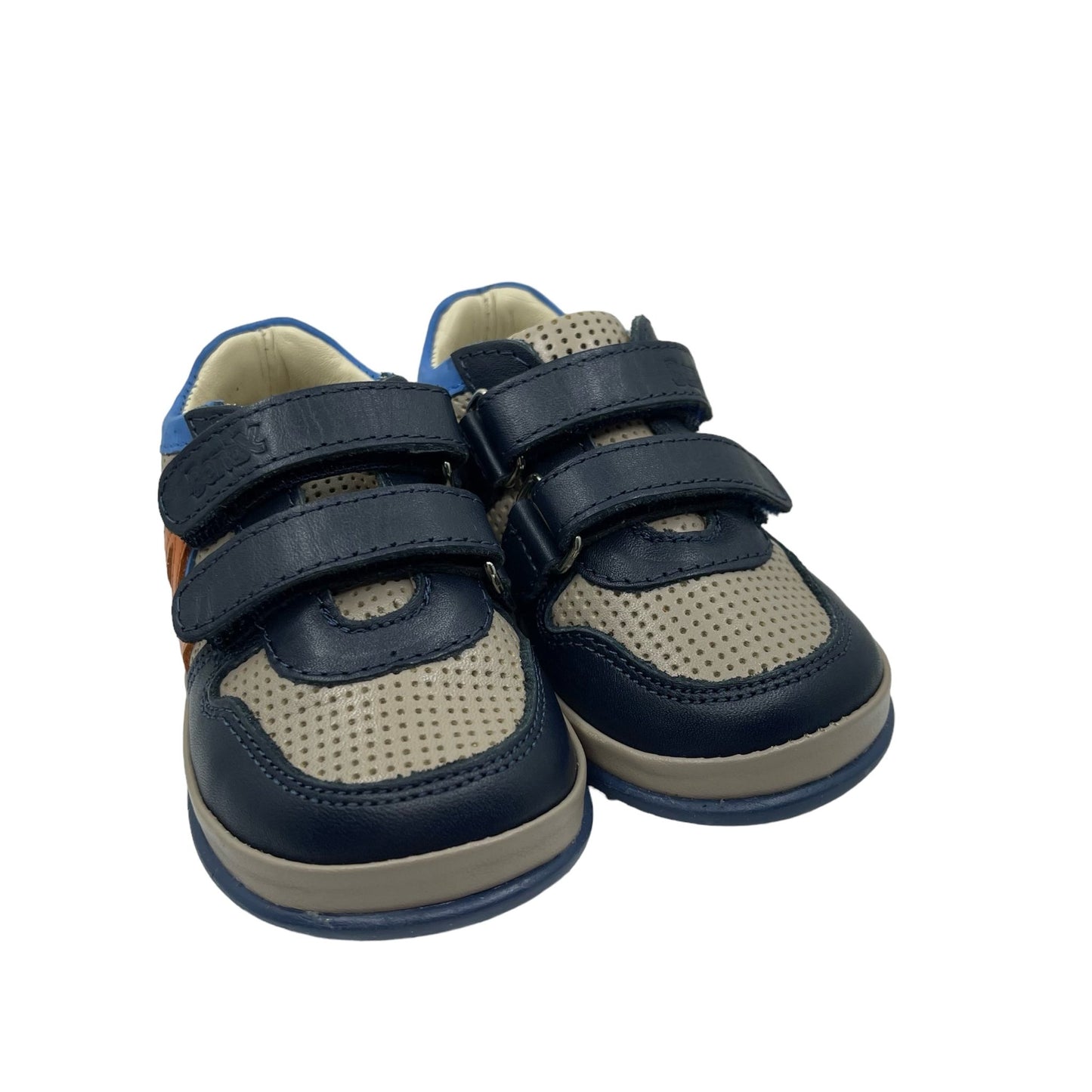 Benox PlayStep Gyerekcipő – Navy & Orange - BenoX webáruház