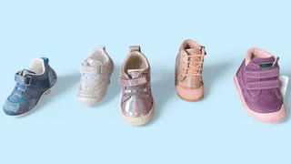 Schuhe für den ersten Schritt