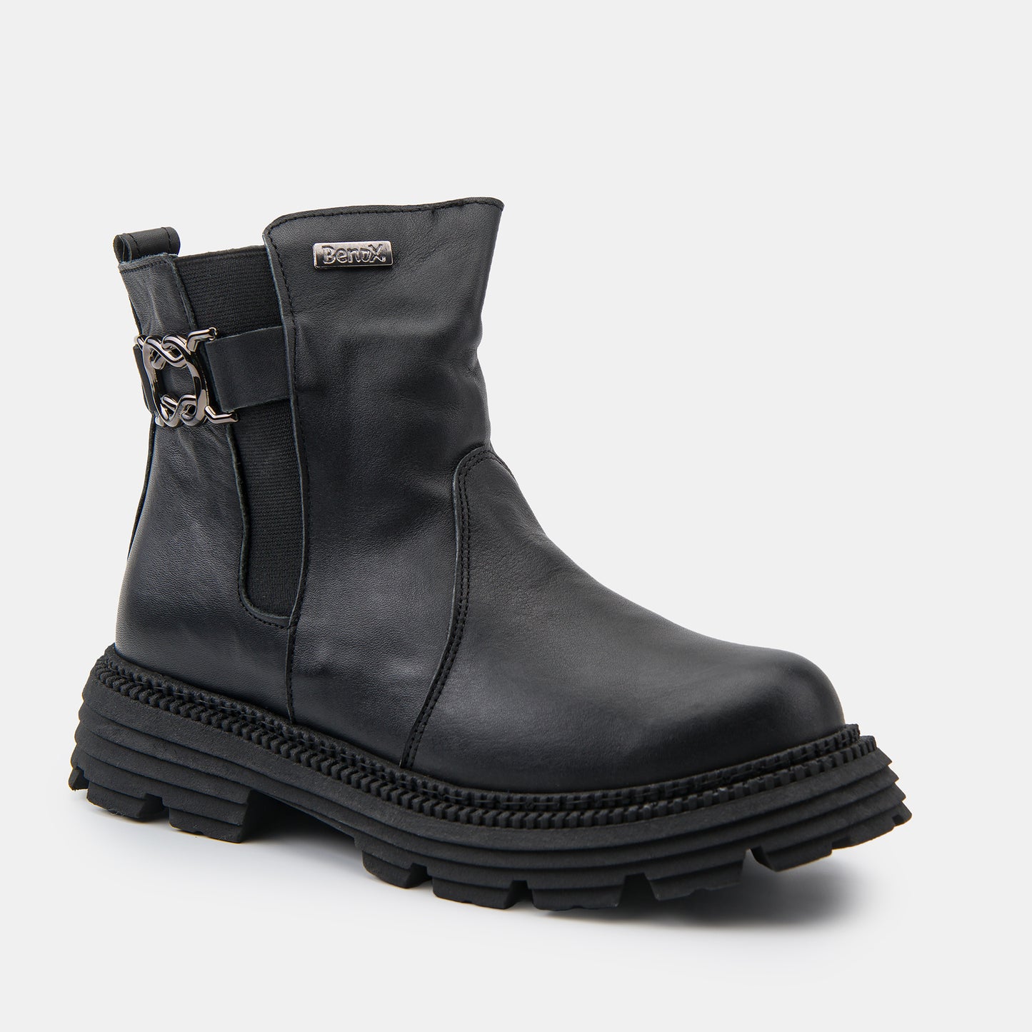 BenoX BlackBuckle gyerek Bokacsizma