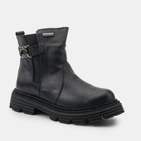 BenoX BlackBuckle gyerek Bokacsizma
