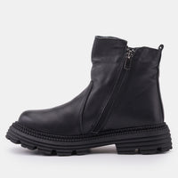 BenoX BlackBuckle gyerek Bokacsizma