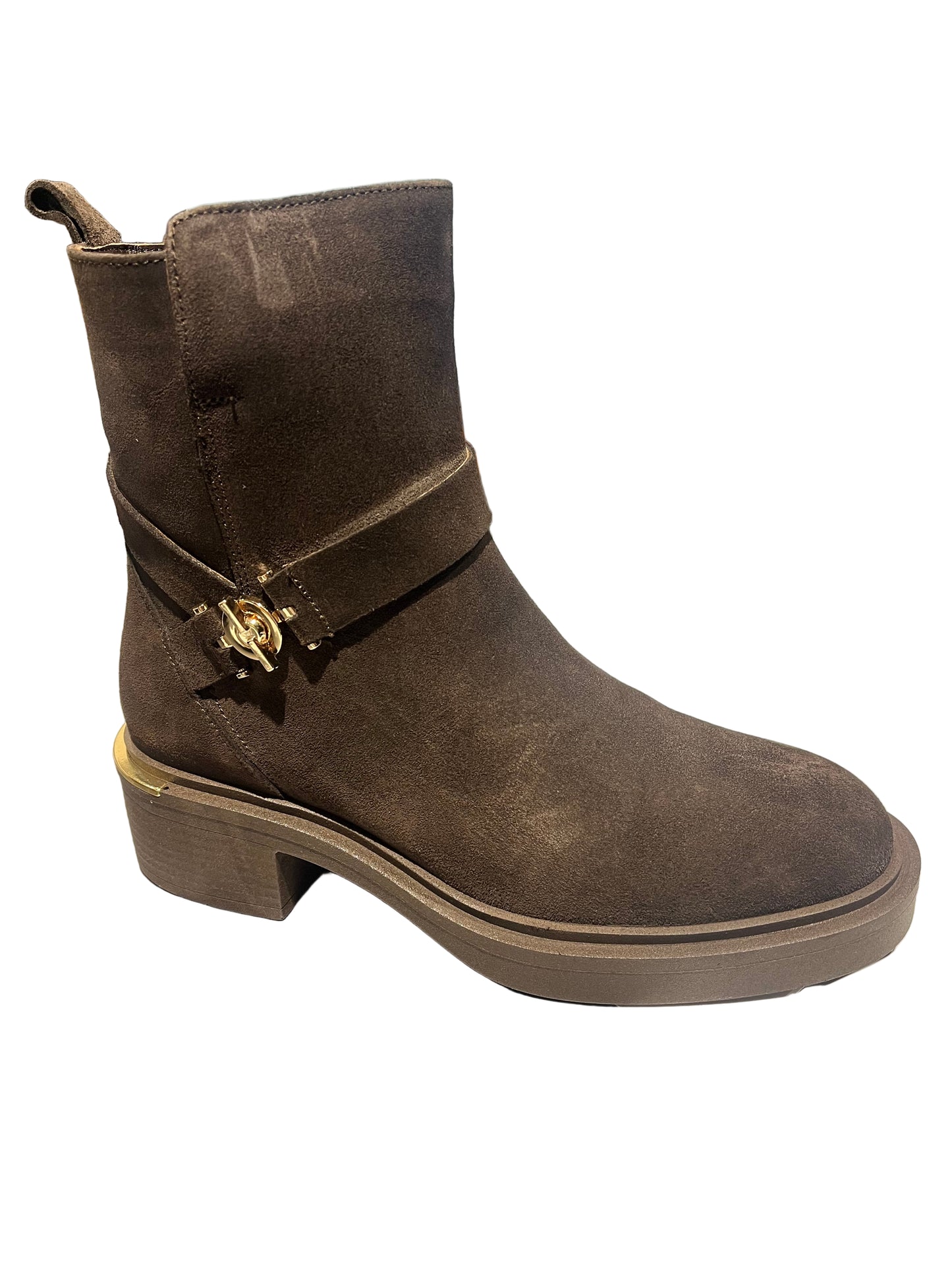 Sötétbarna bokacsizma