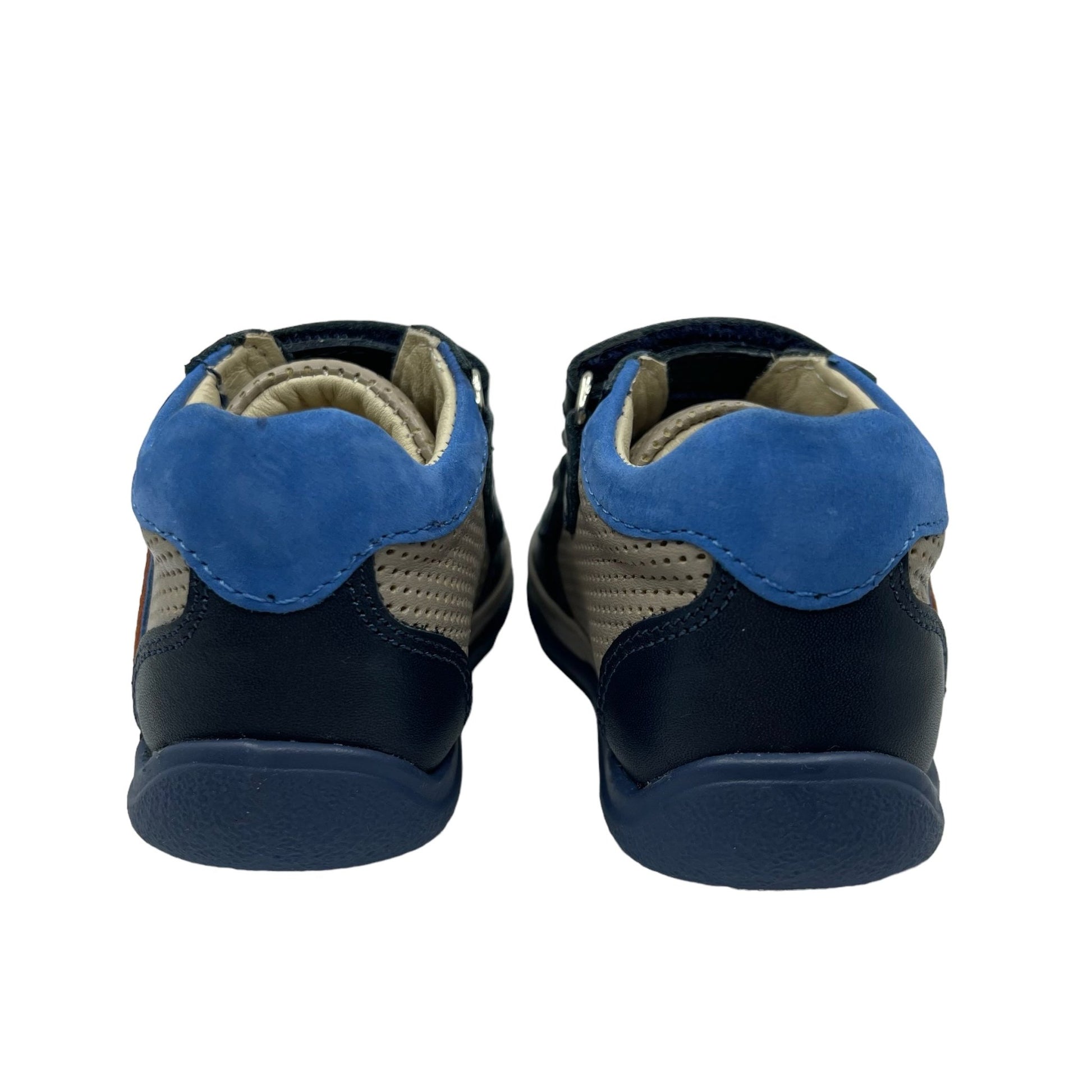 Benox PlayStep Gyerekcipő – Navy & Orange - BenoX webáruház